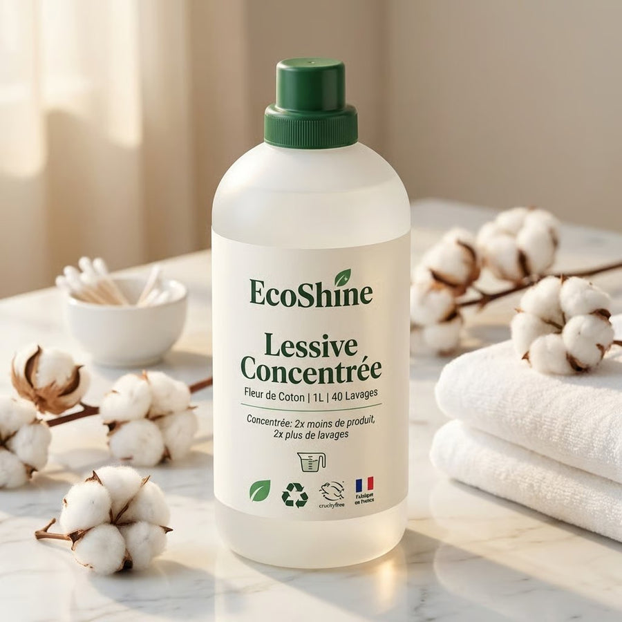 Lessive concentree fleur de coton